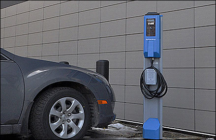 Borne SmarTwo de la firme AddÉnergie